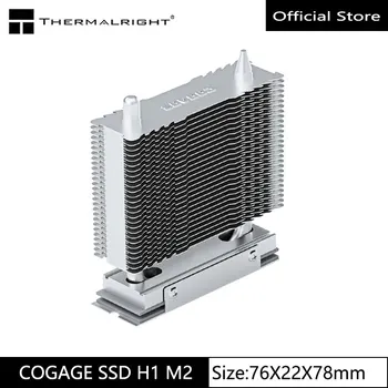 Thermalright COGAGE SSD H1 M2 cietvielu vienu torni, radiatoru, atbalsta PCI-E5.0/pasīva cietvielu cietā diska radiatoru